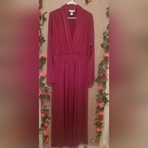 Beautiful burgundy dress